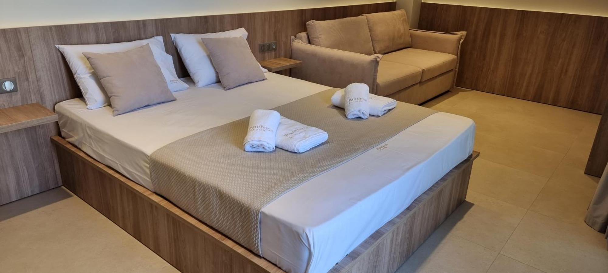 Pantheon Sea View Aparthotel Néi Póri Szoba fotó