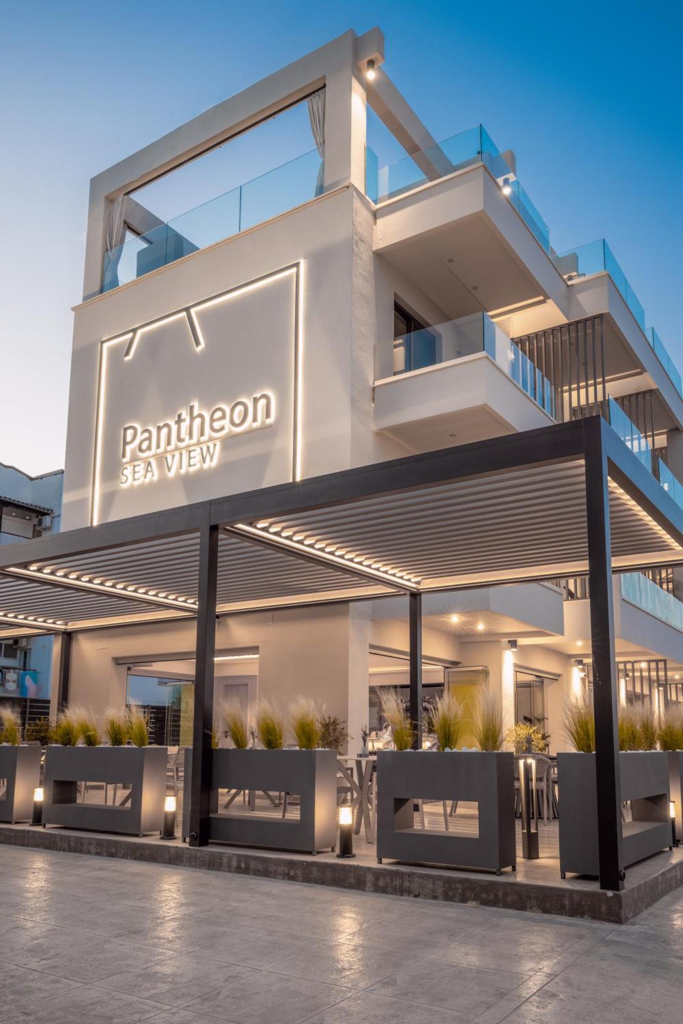 Pantheon Sea View Aparthotel Néi Póri Kültér fotó